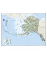 Alaska Map Tubed