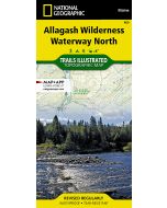 Allagash Wilderness Waterway North Map