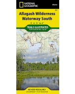Allagash Wilderness Waterway South Map