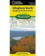 Allegheny North Map Allegheny National Forest