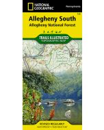 Allegheny South Map Allegheny National Forest