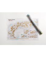 Alpine Climbs Scratch Print