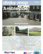 Ambleside Dinky Map - incl Loughrigg Fell & The Langdales