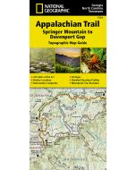 Appalachian Trail: Springer Mountain to Davenport Gap Map