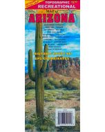 Arizona Topographic Recreation Map 1792000
