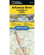 Arkansas River Leadville to Salida Map