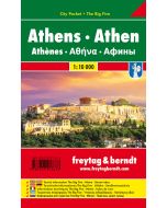 Athens, City Plan 1:10.000, City Pocket + The Big Five