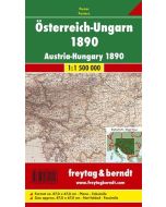 AustriaHungary 1890 Historical map 115m