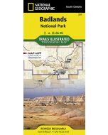 Badlands National Park Map