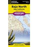 Baja North Baja California Map Mexico