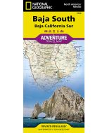 Baja South Baja California Sur Map Mexico