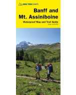 Banff and Mount Assiniboine hiking map and guide 1100000