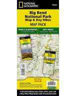 Big Bend Day Hikes and National Park Map Map Pack