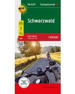 Black Forest Schwarzwald Motorcycle map 1200000