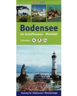 Bodensee Lake Constance Canoe Touring Map