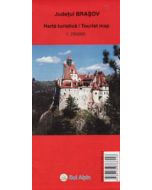 Brasov County Tourist Map, Central Romania 1:250,000