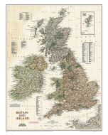 Britain and Ireland Executive Map Laminated