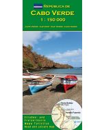Cabo Verde Islands map 1:150,000 Cape Verde