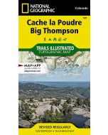 Cache la Poudre Big Thompson Map