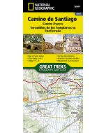 Camino de Santiago Camino France Map 3 of 4