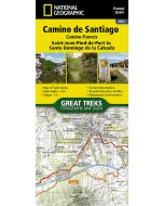 Camino de Santiago Camino Frances 1 of 4 Map