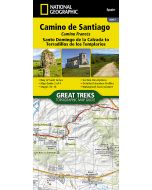 Camino de Santiago Camino Frances Map 2 of 4