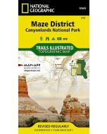 Canyonlands National Park Maze Map
