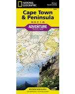 Cape Town and Peninsula Map South Africa