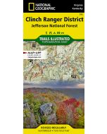 Clinch Ranger District Map Jefferson National Forest