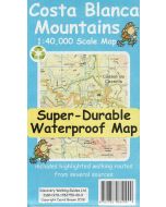 COSTA BLANCA MTNS TOUR and TRAIL MAP