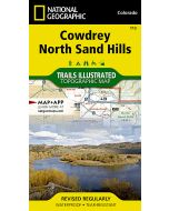 Cowdrey North Sand Hills Map