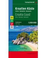 Croatia coast, Istria - Dalmatia - Dubrovnik, Automap 1:200.