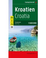 Croatia Road Map 1 500 000