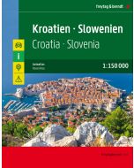 Croatia Slovenia Country Map 1150000
