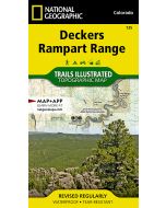 Deckers Rampart Range Map
