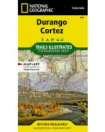 Durango, Cortez Map