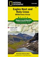 Eagles Nest and Holy Cross Wilderness Areas Map