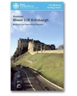 Edinburgh Bedrock geology amp superficial deposits map