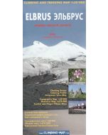 Elbrus climbing and trekking map 150000
