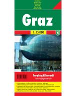 Graz, City Plan 1:15000, with Cycle Pathen