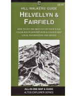 Helvellyn and Fairfield Hillwalkers Map and Guide