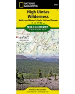 High Uintas Wilderness Map