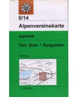 Inylchek Tien Shan West Kyrgyzstan 1:100,000 DAV 014