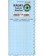 Kauai Trails and Beaches Map