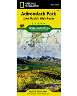 Lake Placid High Peaks Adirondack Park Map