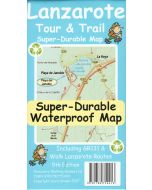 Lanzarote Tour and Trail Map 1:40,000 ***POLYMER***
