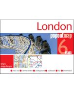 London PopOut Map 6maps