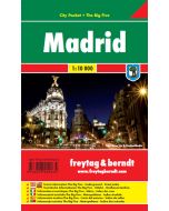 Madrid City Plan 110000 City Pocket The Big Five