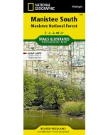 Manistee South Map Manistee National Forest