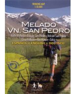 Melado Volcan San Pedro trekking map 150000